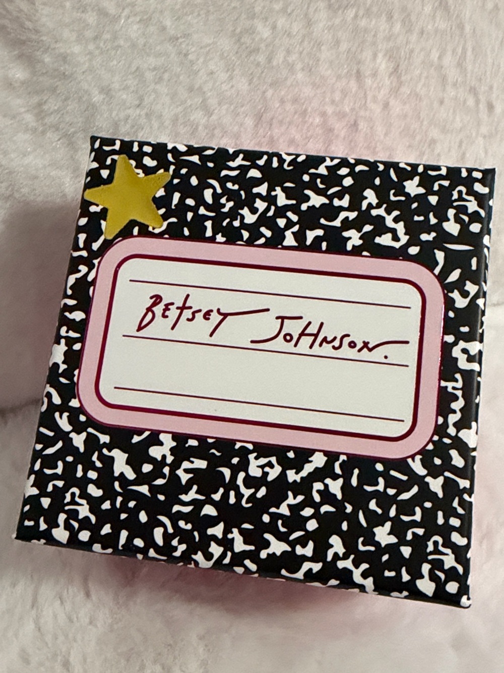 NEW! Betsey Johnson Pink Enamel Pencil Ring - Picture 4 of 4
